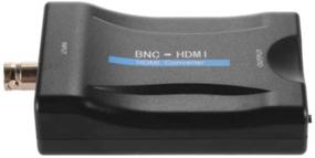 img 2 attached to Преобразователь видеосигнала BNC в HDMI 1080P/720P с аудио для камеры/DVR/CCTV/AC1420 - Совместим с HDCP HDMI1.3 - Решение для мониторинга видеонаблюдения