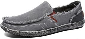 img 4 attached to 👞 CASMAG Loafers: Stylish & Comfortable Men's Shoes for Outdoor Walking