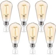 💡 dazzling illumination: dimmable watt edison light bulbs for exceptional ambiance logo