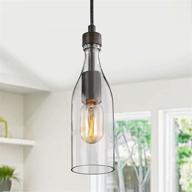 🔆 lnc glass pendant lighting: stylish and versatile fixtures for kitchen island and dining room logo