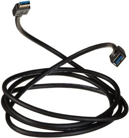 img 3 attached to 🔎 Optimized for Search: Amazon Basics USB 3.0 Extension Cable - 6.5 Feet (2 meters) - A-Male to A-Female Adapter Cord