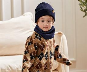 img 3 attached to 🎩 Elegant Baby Knit Winter Hat for Toddler Boys - LMLALML Beanie for Kids