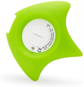 img 1 attached to 🛁 Enhanced Sensor Technology Baby Bath Thermometer with Room Thermometer - Famidoc FDTH-V0-22 for Optimal Baby Health, Floating Toy Thermometer (Green)