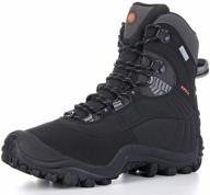 👢 lightweight waterproof hunting boots for women: manfen ankle support hiking boots логотип