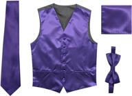 jaifei satin men wedding vest men's accessories logo