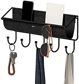 img 1 attached to 🗂️ Stay Organized in Style with Umbra Hammock Wall Organizer in Black