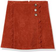 scalloped front skirt for girls by amy byer logo