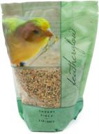 volkman seed featherglow canary finch logo