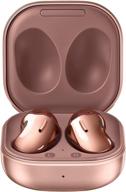 🔊 обновленные беспроводные наушники-вкладыши samsung galaxy buds live - mystic bronze. логотип