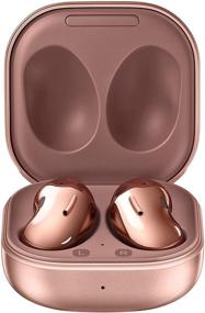 img 4 attached to 🔊 Обновленные беспроводные наушники-вкладыши Samsung Galaxy Buds Live - Mystic Bronze.