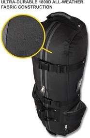 img 2 attached to CaddyDaddy Constrictor 2: Ultimate Golf Travel Bag with Oversized Pockets - Heavy Duty, Wheeled & Lightweight