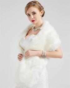 img 3 attached to BABEYOND Womens Collar Evening Large White Women's Clothing and Coats, Jackets & Vests