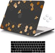 💻 icasso macbook pro 13 inch case 2016-2020 - honeycomb shell with keyboard cover logo