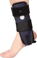 🦵 enhanced ankle support: 3d adjustable stabilizing ankle brace logo
