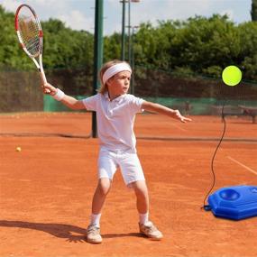 img 1 attached to 🎾 Enhance Your Tennis Skills with the N-A Tennis Trainer: Tennis Ball Rebounder and Self-Study Equipment for Sport and Exercise