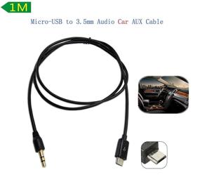 img 3 attached to 🔌 SinLoon Micro-USB to 1/8 Stereo 3.5mm Audio Car AUX Cable - S3 i9300 S2 i9100 i9220 - 3.2 Feet/1 Meter, Black