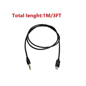 img 2 attached to 🔌 SinLoon Micro-USB to 1/8 Stereo 3.5mm Audio Car AUX Cable - S3 i9300 S2 i9100 i9220 - 3.2 Feet/1 Meter, Black