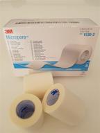 micropore surgical tape - white - 2-inch x 10 yards (pack of 6) логотип