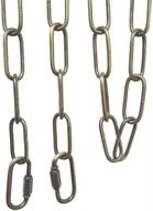 🕯️ antique bronze pendant chandelier light fixture - 6 feet hanging lighting chain (antique bronze finish) логотип