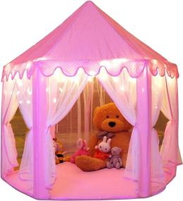 img 4 attached to 🏰 Monobeach Princess Playhouse: Unleash Your Child's Imagination Outdoors!