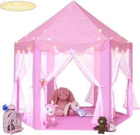 img 2 attached to 🏰 Monobeach Princess Playhouse: Unleash Your Child's Imagination Outdoors!