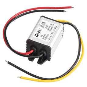 img 4 attached to 🔌 DROK Buck Voltage Reducer Converter 12V to 7.5V 3A/22W - High-efficiency Step-Down Power Module for LED Display Radio