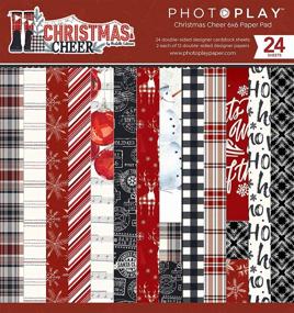 img 1 attached to 🎄 Captivating Christmas Delight: PHOTOPLAY CMAS Paper PAD 6X6, Christmas Cheer