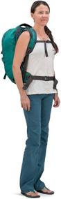 img 1 attached to 🌴 Osprey Fairview Womens Backpack Rainforest: Explore in Style & Comfort!