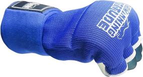 img 4 attached to 🥊 Infinitude Fight Boxing Inner Gloves: Gel Padded Hand Wraps for Quick, Elastic Support & Protection in Boxing, Kickboxing, Muay Thai, MMA - Men & Women