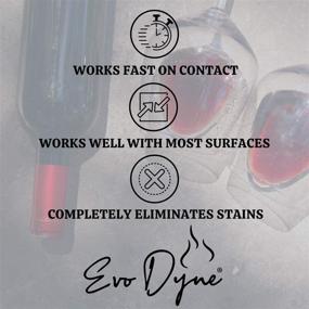 img 1 attached to 🍷 Evo Dyne Red Wine Stain Remover (8oz) – Made in USA, Non-Flammable Wine Out Spray for Clothes, Carpets & More