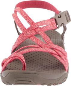 img 3 attached to 🌈 Women's Skechers Reggae Happy Rainbow Sandals - Athletic Footwear