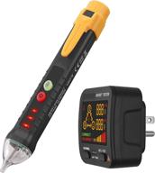 🔌 camway non-contact ac voltage tester pen with ebtn lcd display - advanced socket tester electric outlet tester for gfci outlet, power socket voltage detector, and ncv test logo