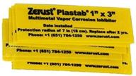 🔒 zerust rust prevention plastabs - 1" x 3" - pack of 10 - improve seo logo