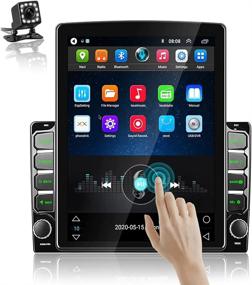img 4 attached to 9.7 Inch Touchscreen Android Car Stereo with GPS Navigation, Bluetooth, USB, FM, Mirror Link, WiFi, Backup Camera