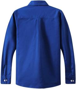 img 2 attached to Spring Gege Sleeve Uniform Children Boys' Clothing and Tops, Tees & Shirts