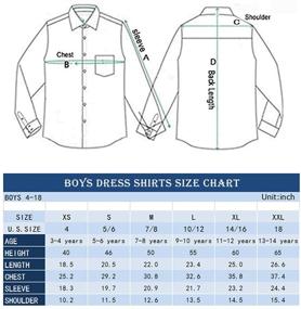 img 3 attached to Spring Gege Sleeve Uniform Children Boys' Clothing and Tops, Tees & Shirts