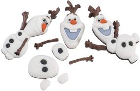 img 1 attached to ❄️ Dress it Up 7750 Disney Frozen Button Embellishments: The Perfect Addition to Your Frozen-themed Crafts!