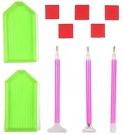 🎨 orgrimmar diy diamond painting tools set: complete handmade diamond cross stitch kit with quick point pen, glue, plastic tray (10 pcs) - sewing accessories included logo