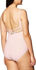 img 1 attached to 👗 Capezio Women's V-Neck Camisole Leo Bodysuit