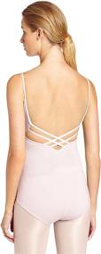 img 3 attached to 👗 Capezio Women's V-Neck Camisole Leo Bodysuit