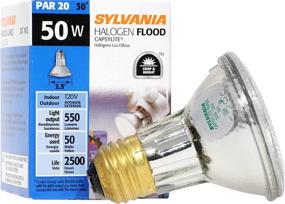 img 1 attached to 💡 Sylvania 14502 50 Watt PAR20 Narrow Flood Light Bulb - High Beam Quality for Enhanced Illumination at 30 Degree Spread - Efficient Lighting Solution for 120 Volt Environments - 50PAR20