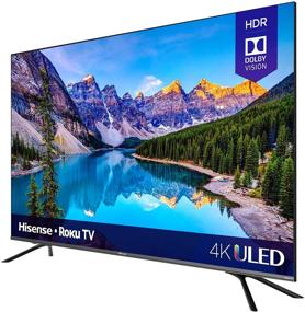 img 2 attached to 📺 Hisense 65R8F 65-Inch Class R8 Series 4K ULED Roku Smart TV with Dolby Vision, Atmos, Alexa Compatibility, and Voice Remote - 2020 Model
