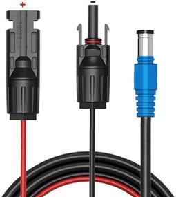 img 4 attached to 🔌 JoinWin MFG Upgraded Solar Cable to 8mm Adapter for GZ Products - MC4 Compatible (Blue)