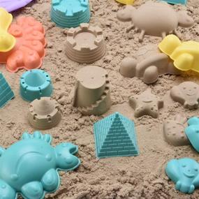 img 2 attached to 🏖️ Endless Fun Guaranteed: Beach Sand Toys for Kids with Watering Feature