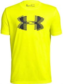 img 3 attached to Футболка Under Armour Solid: высокопроизводительная активная одежда для молодежи для мальчиков