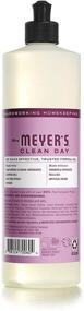 img 2 attached to Mrs. Meyer's Clean Day Peony Scent Dish Soap 16 oz (Pack of 2): Powerful Cleaning & Delightful Peony Fragrance