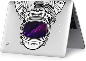 img 1 attached to GoldSwift Compatible MacBook Number Astronaut Laptop Accessories