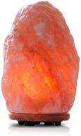 🌟 himalayan glow 1004 hand carved natural himalayan salt lamp, 15-20 lbs, orange/amber - improve visibility and seo логотип
