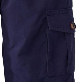 img 1 attached to Stylish and Durable: Hope Henry Pull Cargo Pants for Boys