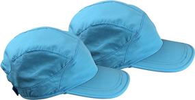 img 3 attached to 🧢 Adjustable Lined Boys' Hats & Caps with Excellent NIce Caps Protection